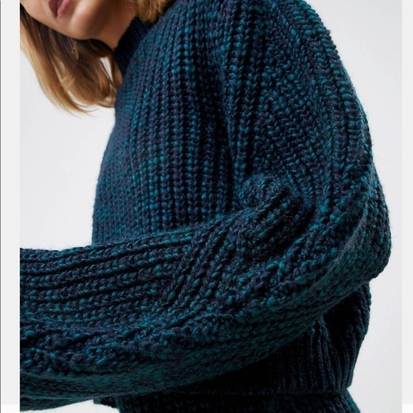 Asos set knit cropped sweater skirt cargo pockets - Picture 6 of 12